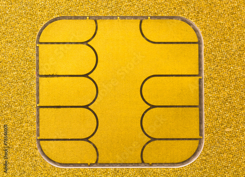 puce électronique de carte bancaire