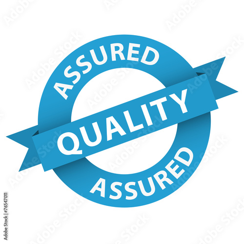 "QUALITY ASSURED" Marketing Stamp (100% guarantee top premium)
