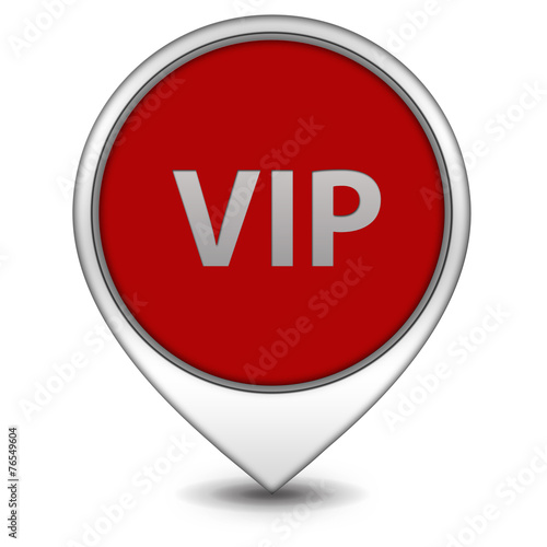 Vip pointer icon on white background Free Download Vip pointer icon on white background - GFXLoad