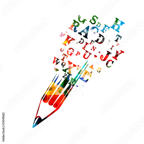 Creative writing concept