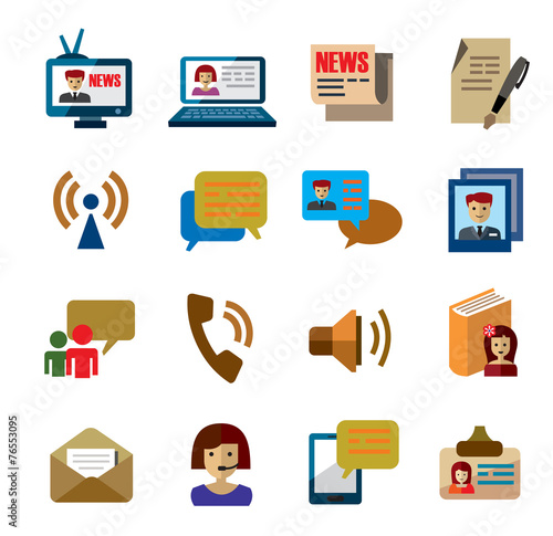 communication icons