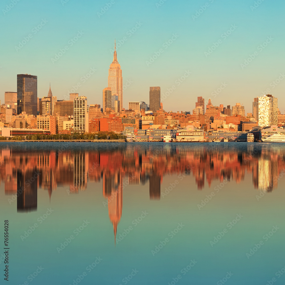 Obraz premium New York City skyscrapers