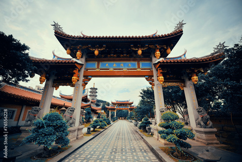 Photography Singapore Chinese temple