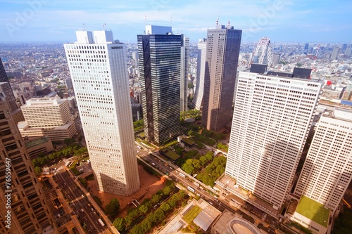 Canvas Print Tokyo - Shinjuku