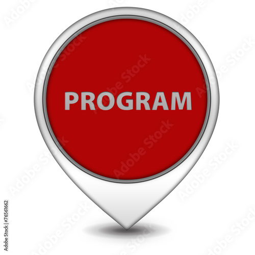 Free Download Program pointer icon on white background - GFXLoad