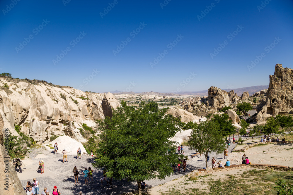 Cave monastery complex at the Open Air Museum of Goreme