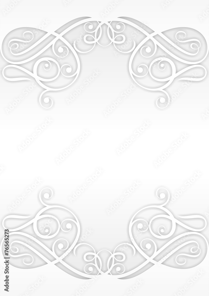 Abstract Background Ornament White 1