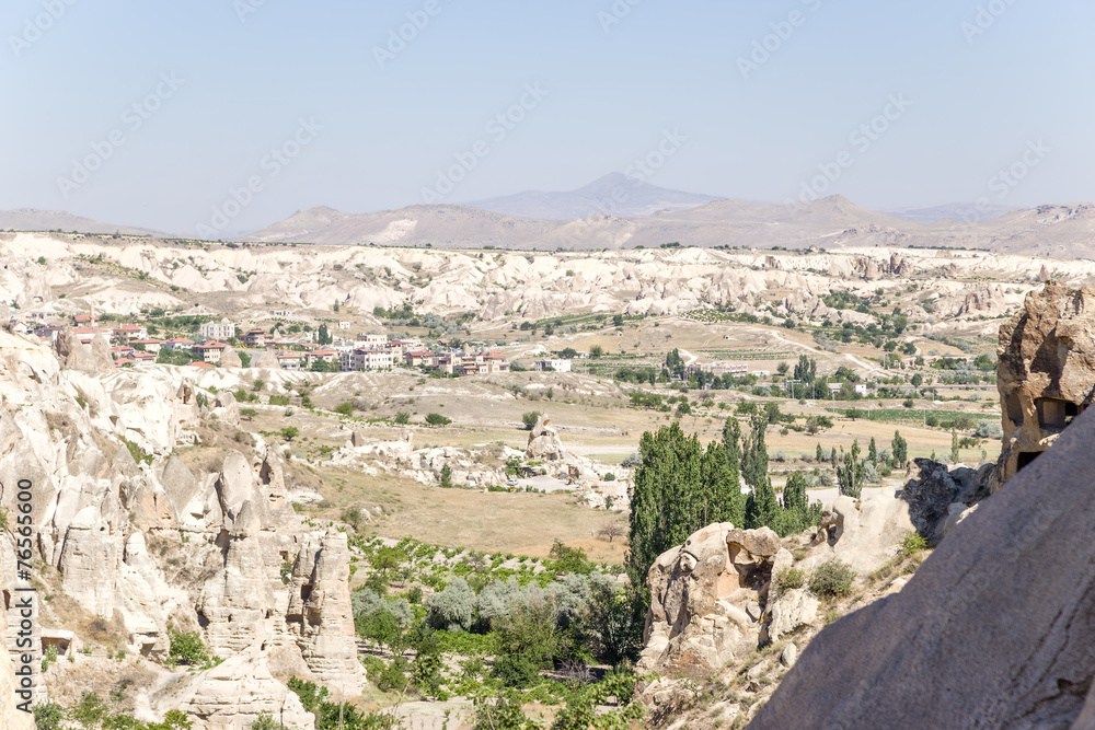 Cappadocia. Mountain valley in Goreme National Park