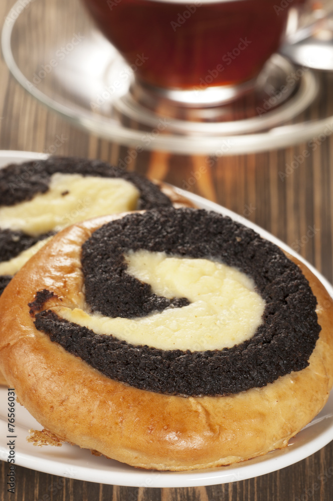 Curd tarts with poppy seeds Curd tarts with poppy seeds