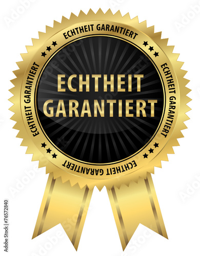 Echtheit garantiert