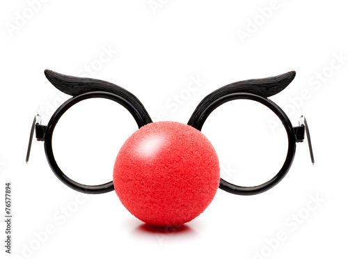 Faschingsnase mit Brille