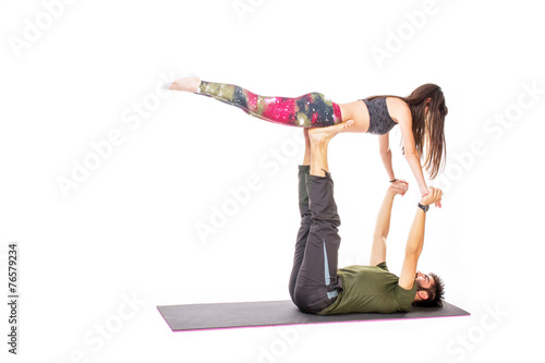 Acro yoga