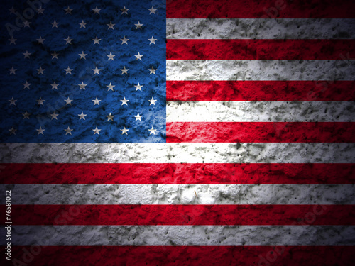 american flag grunge background