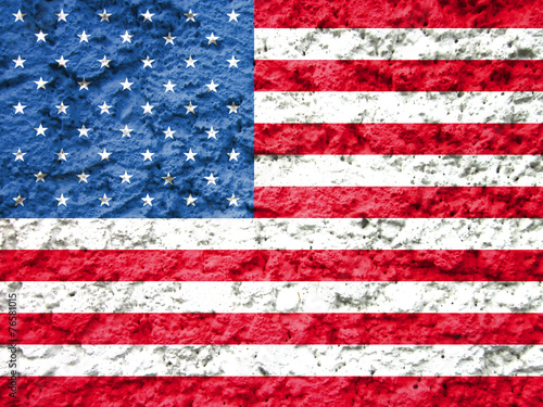 american flag grunge background