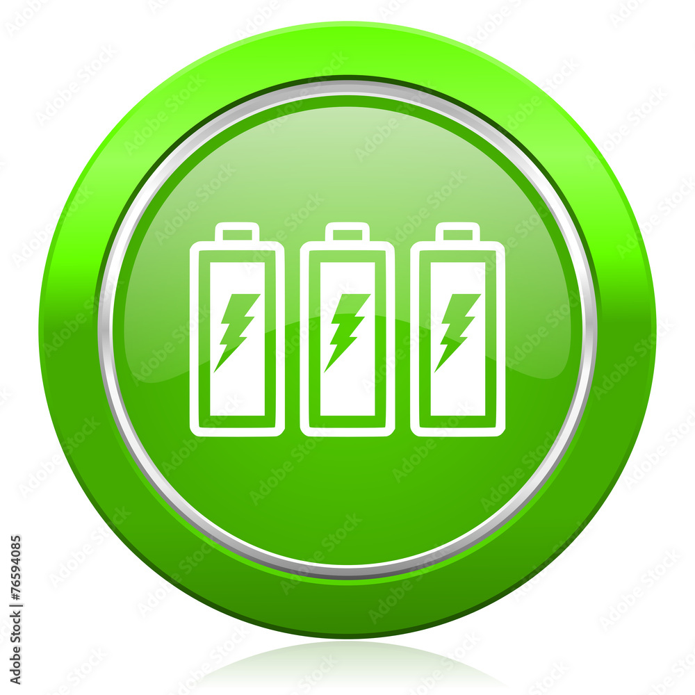 battery icon power sign battery icon power sign