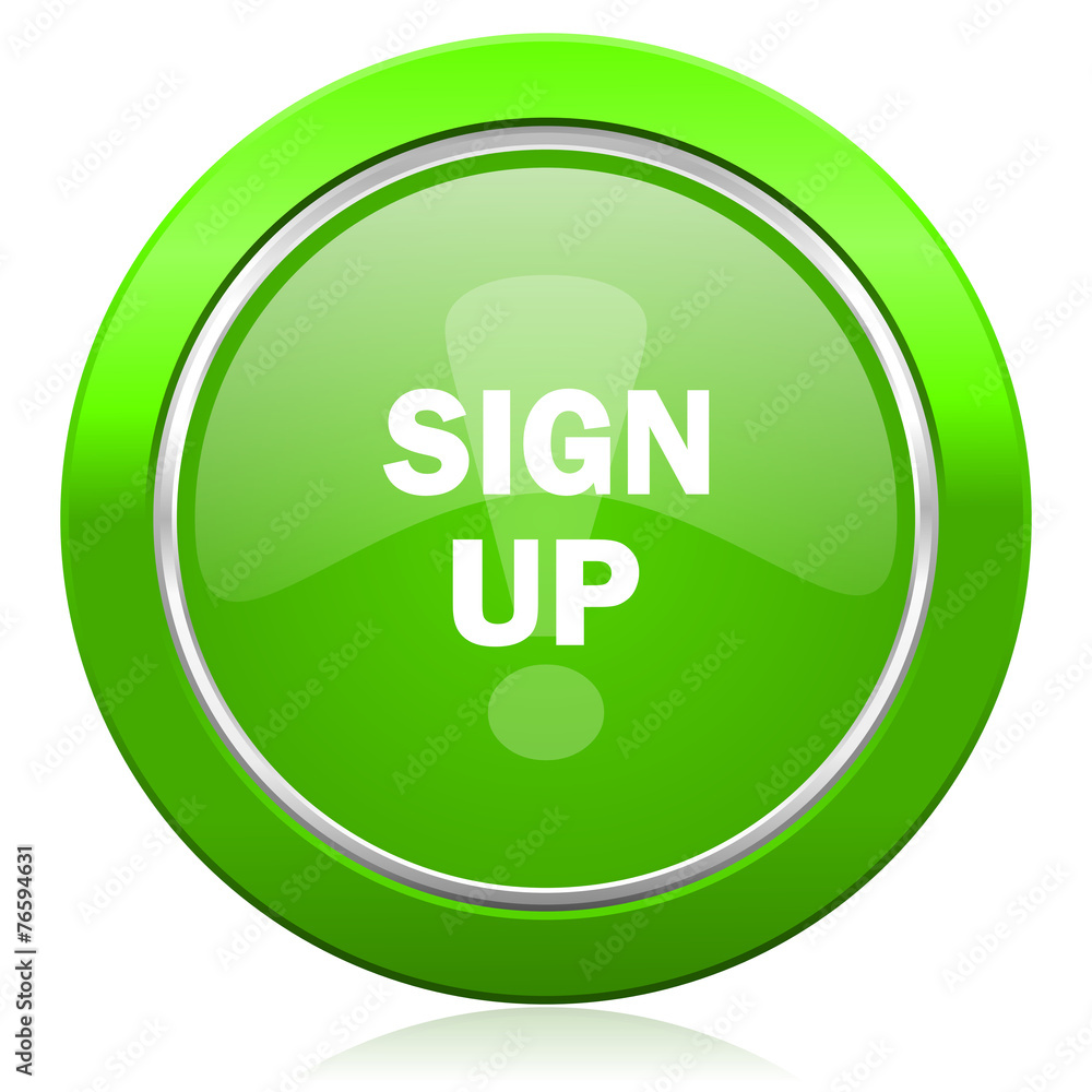 sign up icon sign up icon