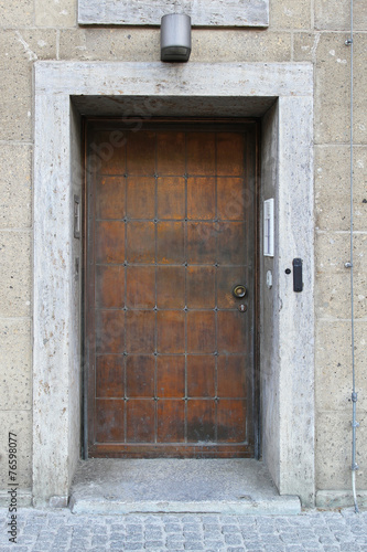 Metal door