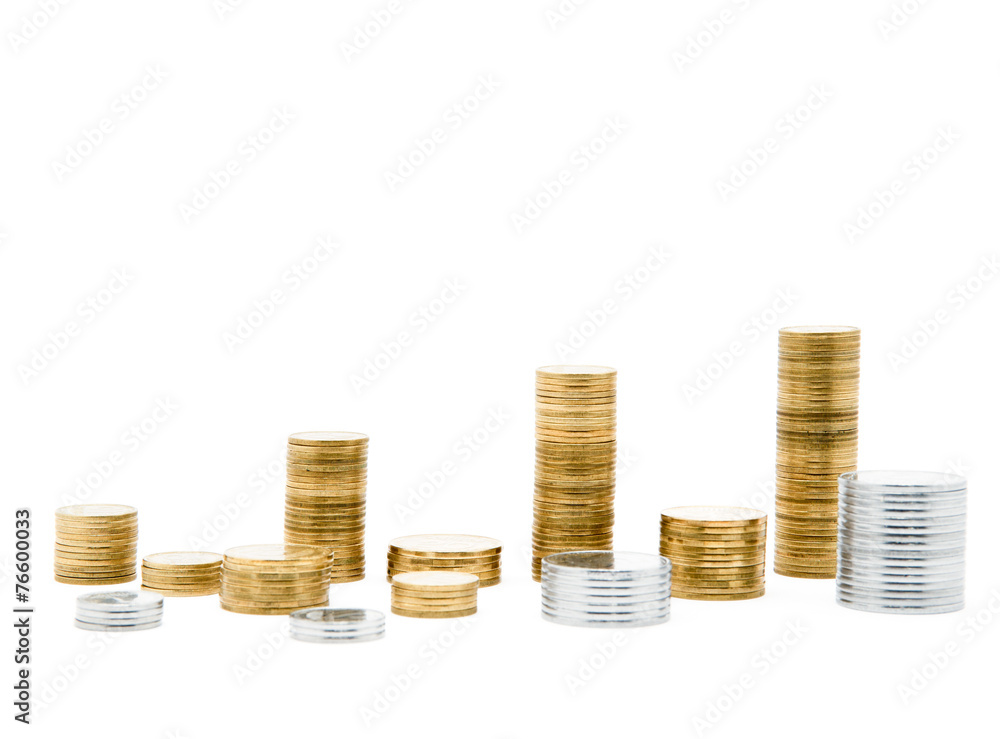 towers of coins towers of coins
