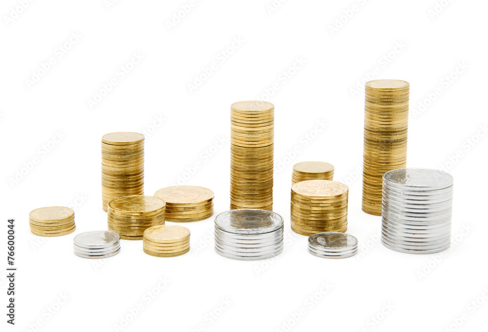 towers of coins towers of coins