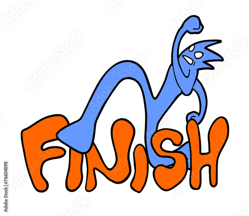 finish message