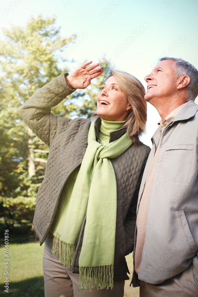 Fototapeta premium Happy senior couple.
