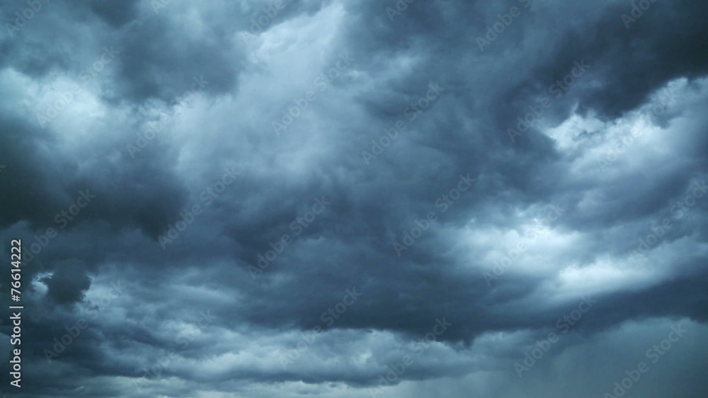 Lot of lightning during a thunderstorm. Storm clouds are moving Lot of lightning during a thunderstorm. Storm clouds are moving