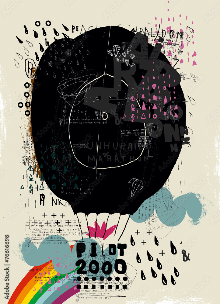 Fototapeta premium Воздушный шар