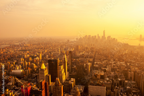 Sunset on Manhattan © Cla78