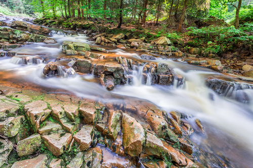 Mountain stream full of cle...