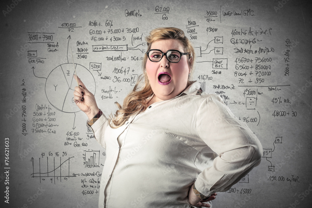 Fototapeta premium Manager shouting