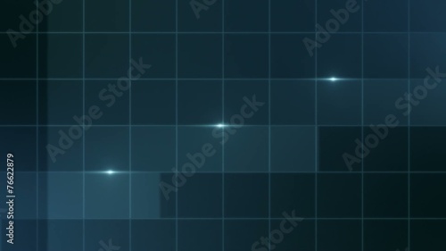 Simple Lines - Abstract Background - blue