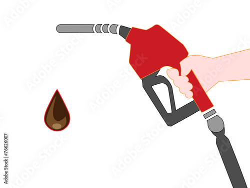 ガソリン給油ドのアイコン