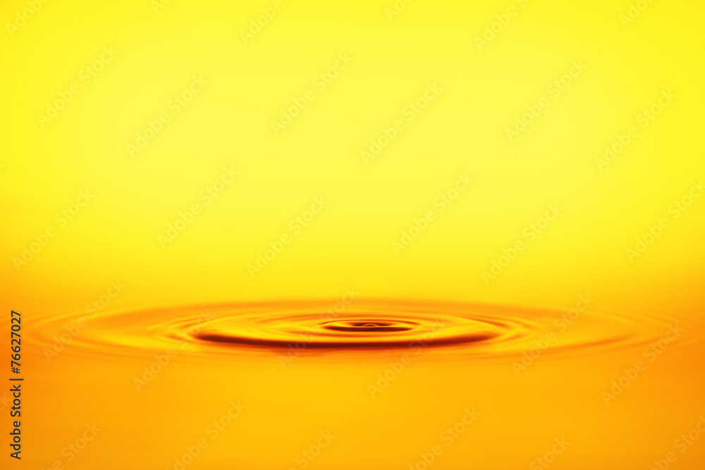 Abstract object on yellow background Abstract object on yellow background