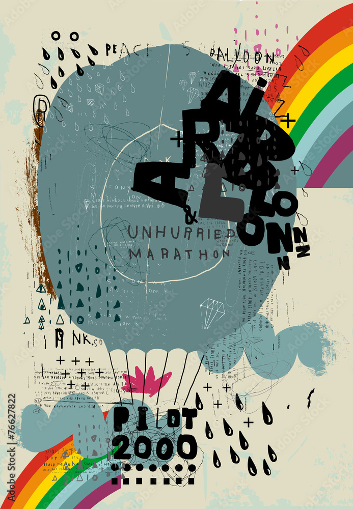 Fototapeta premium Воздушный шар