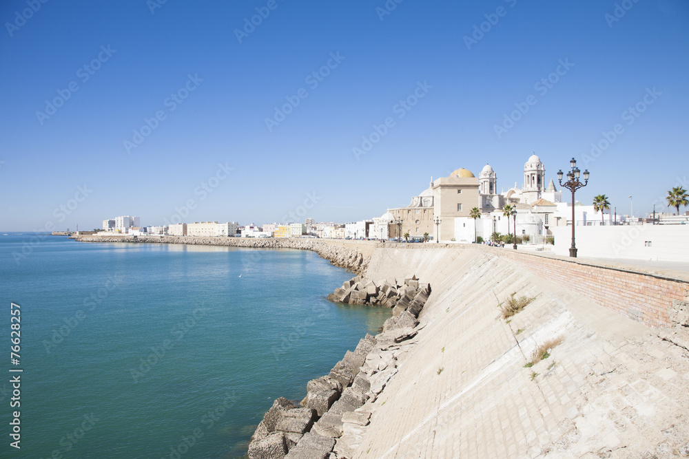 Cadiz city waterfront