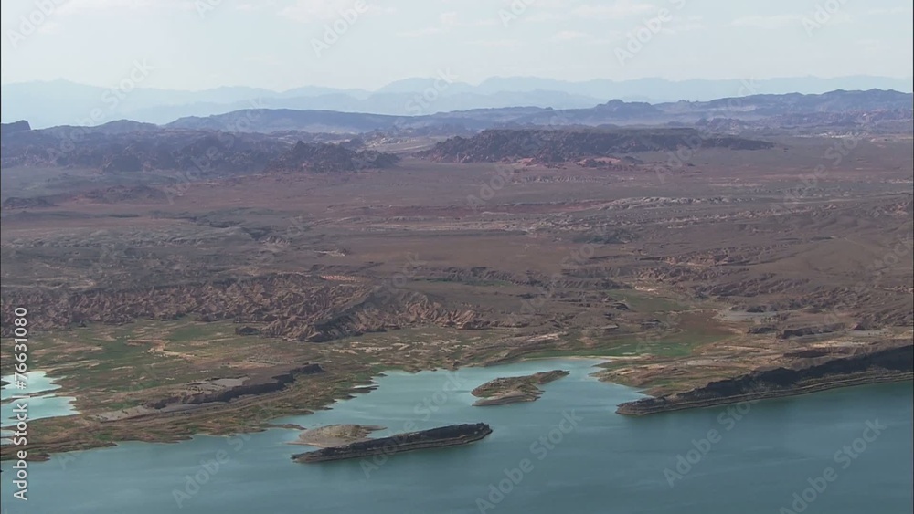 Desert Mountain Lake Desert Mountain Lake