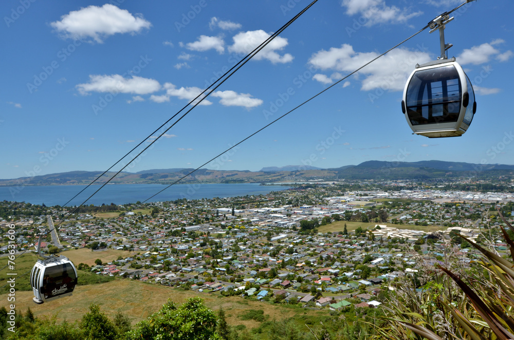 Skyline Gondola Cableway in Rotorua - New Zealand