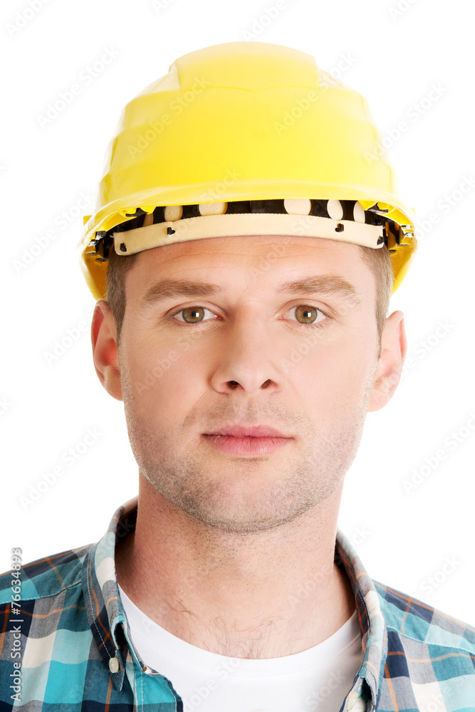 Portrait of an handsome engineer Portrait of an handsome engineer