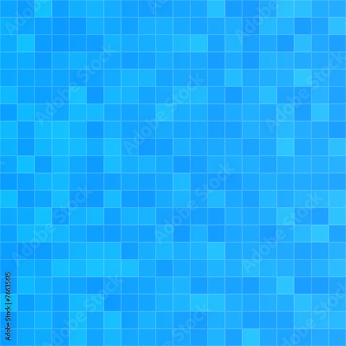 Squared blue seamless pattern