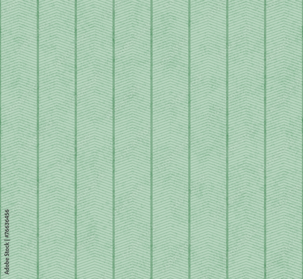 Fototapeta premium Green Zigzag Textured Fabric Pattern Background