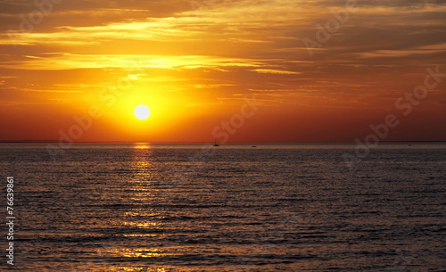 Sunset at Lake Balaton  Hungary