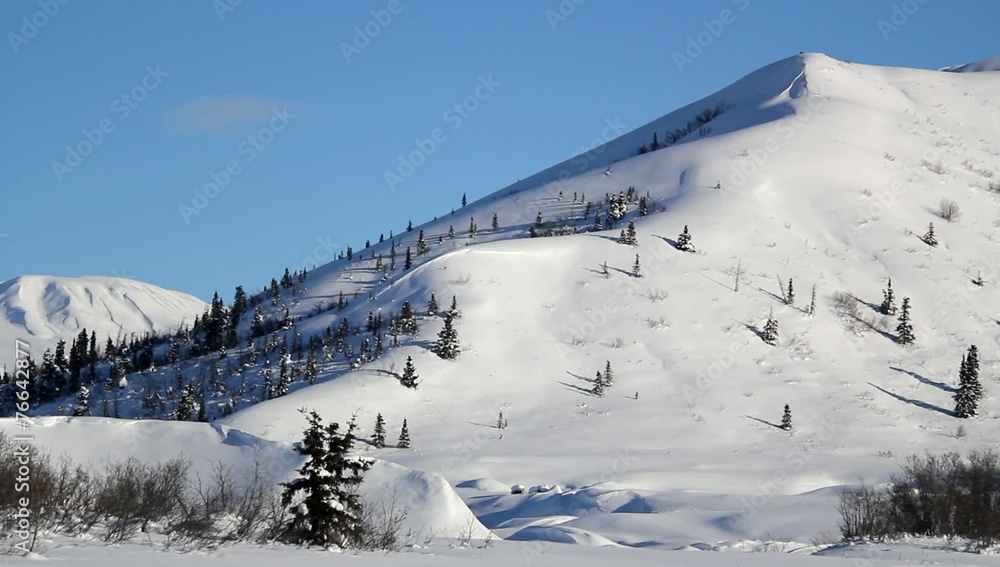 Alaska Snow Mountain Ridges Alaska Snow Mountain Ridges