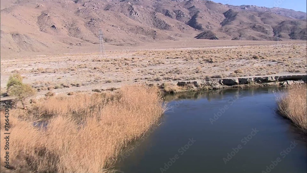 Desert Mountains River