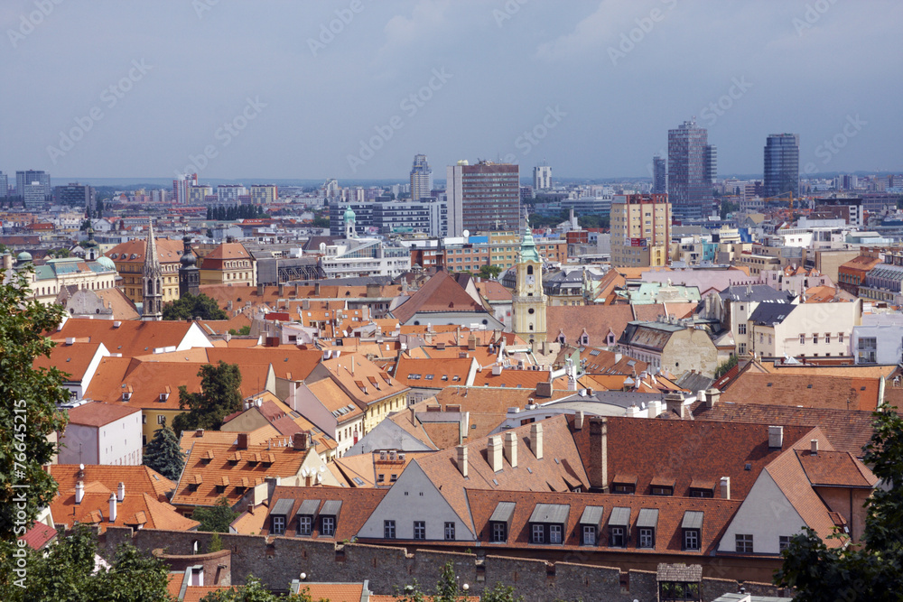 view of Bratislava