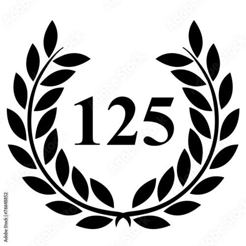 Lauriers 125 sur fond blanc