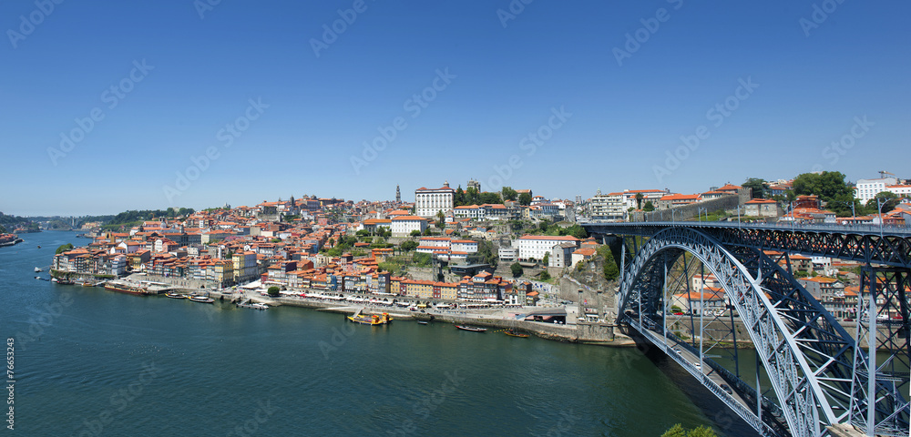 panorama Porto portugal