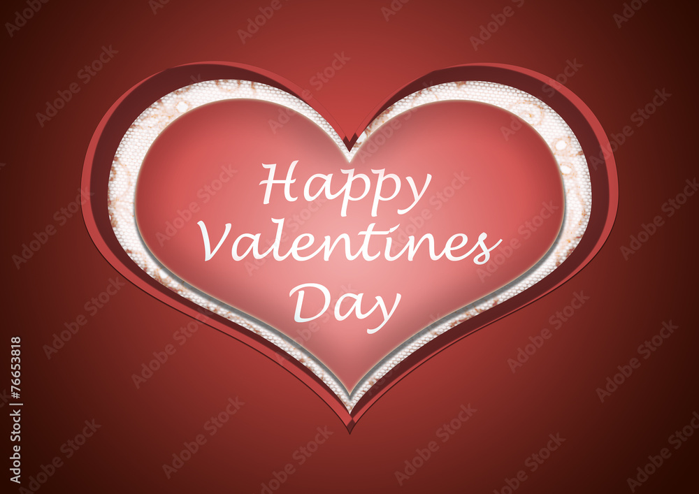 happy valentine's day heart