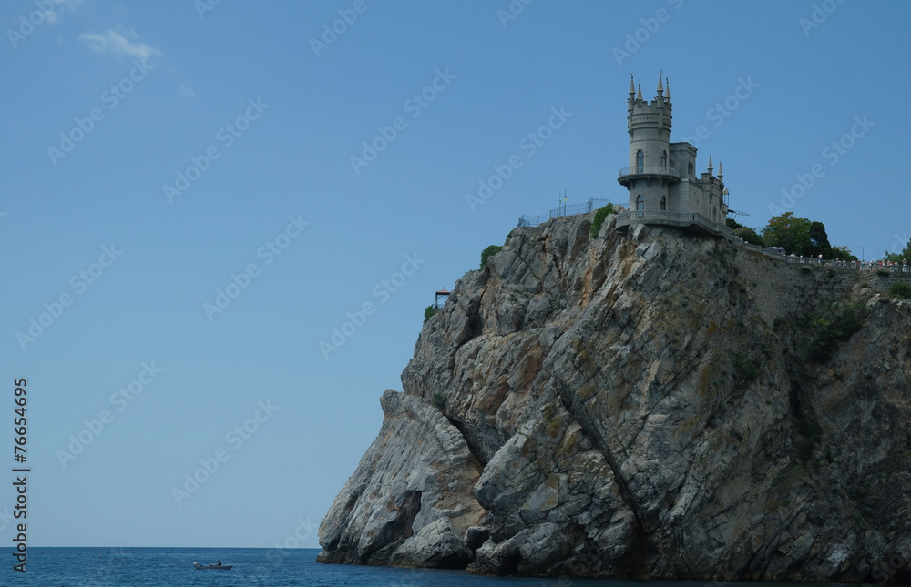 Swallow's Nest is a decorative castle  of the Black sea