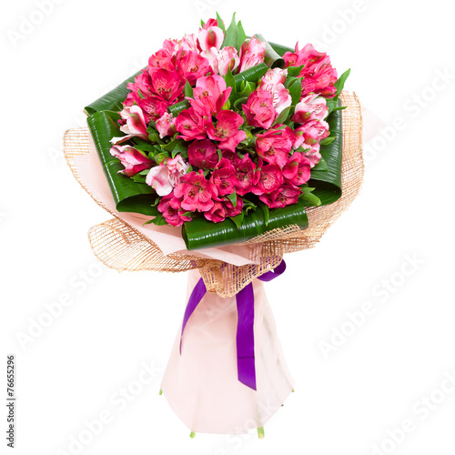 Fototapeta Naklejka Na Ścianę i Meble -  Tulips bouquet for woman