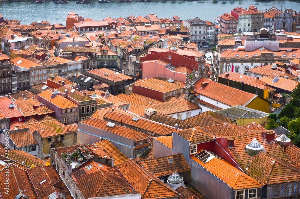 Beautiful view of Porto city, Portugal